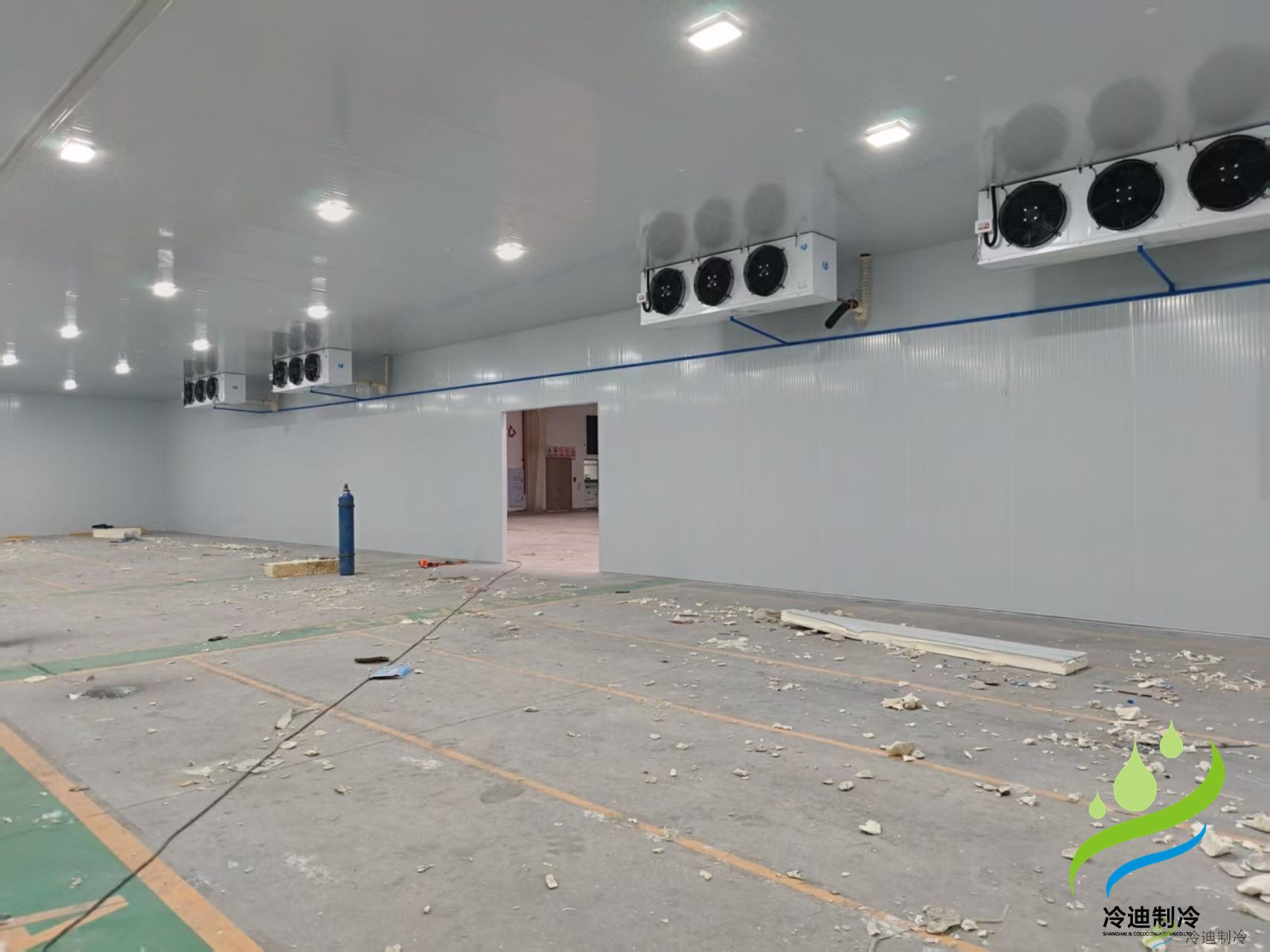 重庆市梁平区新桂实业保鲜冷库案例